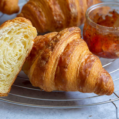 Flaky and Layered Croissants