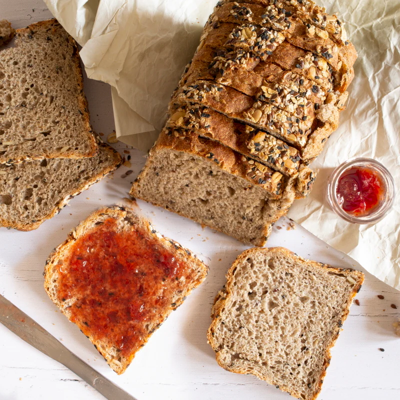 Healthy breads with multigrains