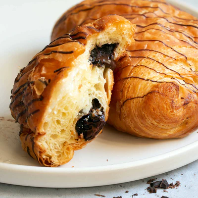 Chocolate filled pastry